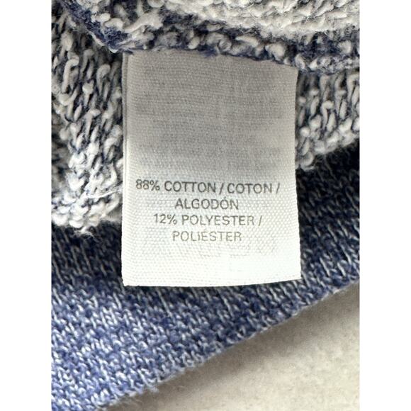 Victoria's Secret X Large Zip Up Terrycloth VS Hooded Sweatshirt Blue 2014 HTF - Picture 6 of 9